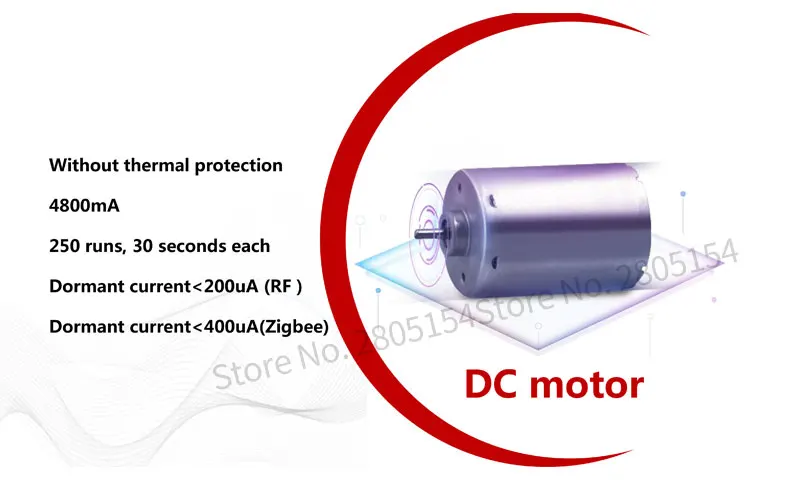 Tuya inteligente zigbee cortina elétrica do motor