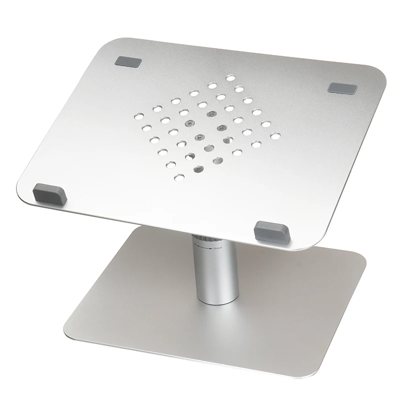 Liga de Alumínio Suporte para 11-17 Durável Notebook Computador Suporte Portátil Ajustável Desktop Polegada Laptops - Imagem 3