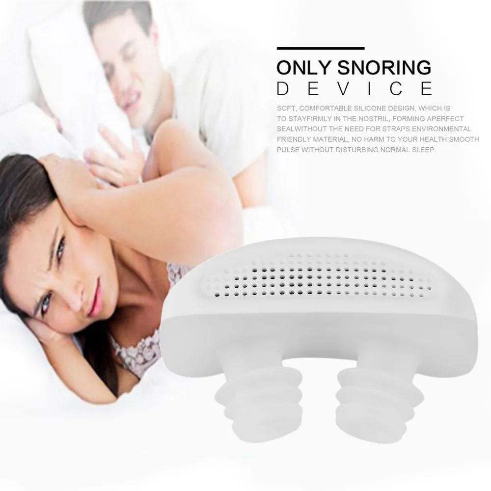 Anti Snore Nose Clip Breathe Easy Care Relieve Snoring Aid Apparatus ABS Soft Comfortable Silicone Smooth Pulse personal healthy