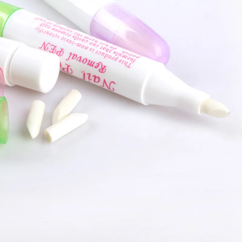 ENASUI 5Pcs Nail Art Gel Nail Polish Corrector Remover Pens Manicure tools Cleaner Nail Polish Corrector Remover Pen UV Gel