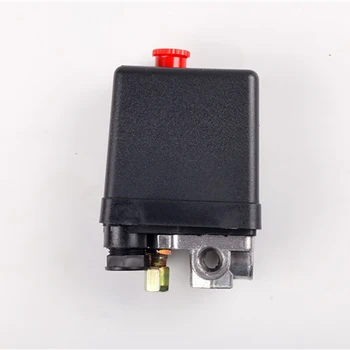 

Air Compressor Pump Pressure Switch Adjustable 90-125 PSI Normally Closed 1/4 Inch Switch Control Valve 4 Port Max 20A