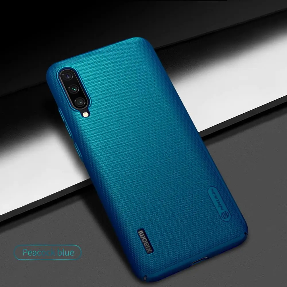 Синий Для Xiaomi mi A3 чехол Nillkin Матовый Жесткий чехол для Xiaomi Mi A1 A2 A3 MiA1 MiA2 MiA3 Mi 5X 6X CC9E - Цвет: Синий