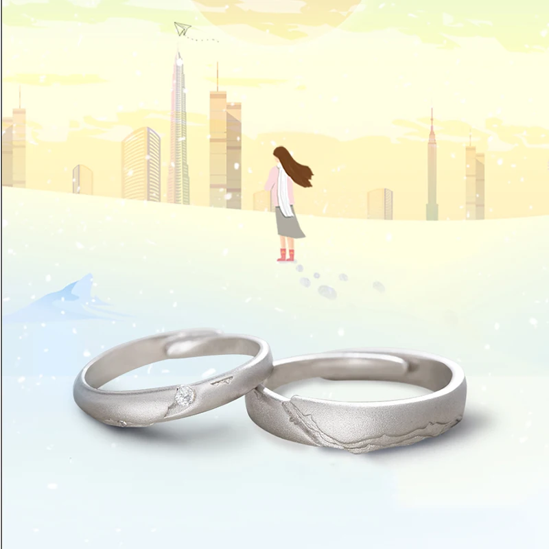 Ceny Thaya szukam pierścionki S925 srebrny okrągły Rock Design cyrkon biżuteria pierścionek dla kobiet elegancki prosty prezent