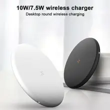 10 Вт Быстрое беспроводное зарядное устройство для samsung Galaxy S10 S9/S9+ S8 Note 9 USB Qi зарядное устройство для IPhone 11 Pro XS Max XR X 8 Plus