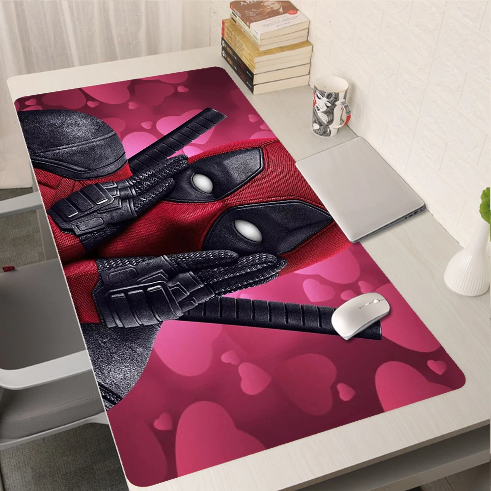 Deadpool Gaming Laptop Gamer Mouse Mats Mousepad Anime Mat Computer Pad Cells At Work Deskpad PC Big Xs Xxs Deskmat | Компьютеры и