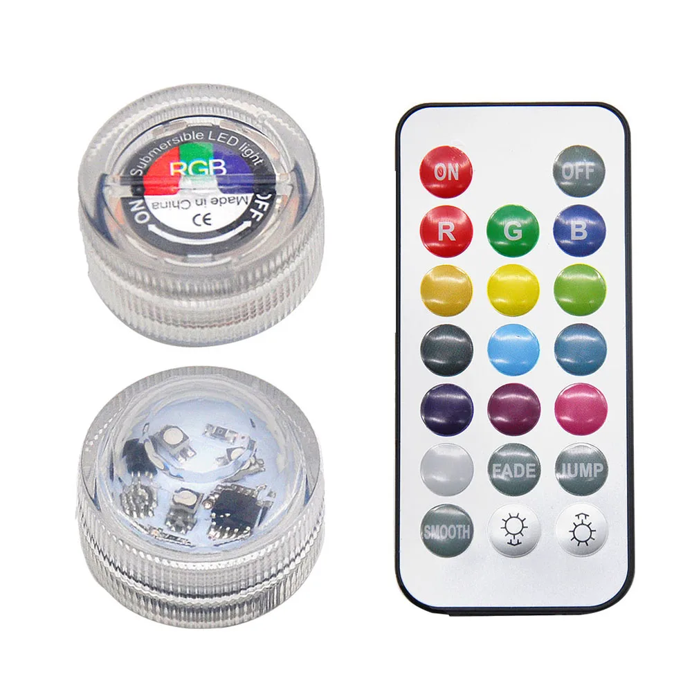 COURNOT RGB 13 Colors LED Light for Hookah Shisha Bar Festive Party Decoration Remote Control Nargile Chicha Hose Accessories - Цвет: Hookah Light