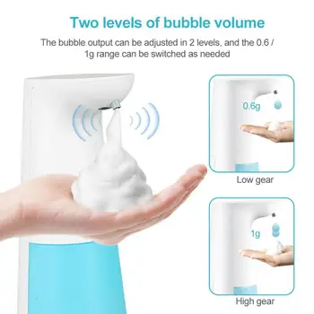 

250ml Automatic Liquid Soap Dispenser Smart Sensor Infrared Sensor Automatic Sensor Soap Dispenser Hand Sanitizer Dispensador