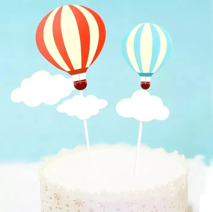 1 шт. цветные воздушные шары украшения для торта вечерние принадлежности кекс