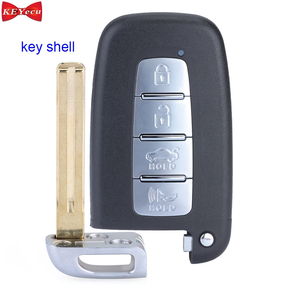KEYECU 10 шт. для hyundai Azera Equus Genesis Sonata Elantra Kia Forte Optima дистанционного ключа автомобиля