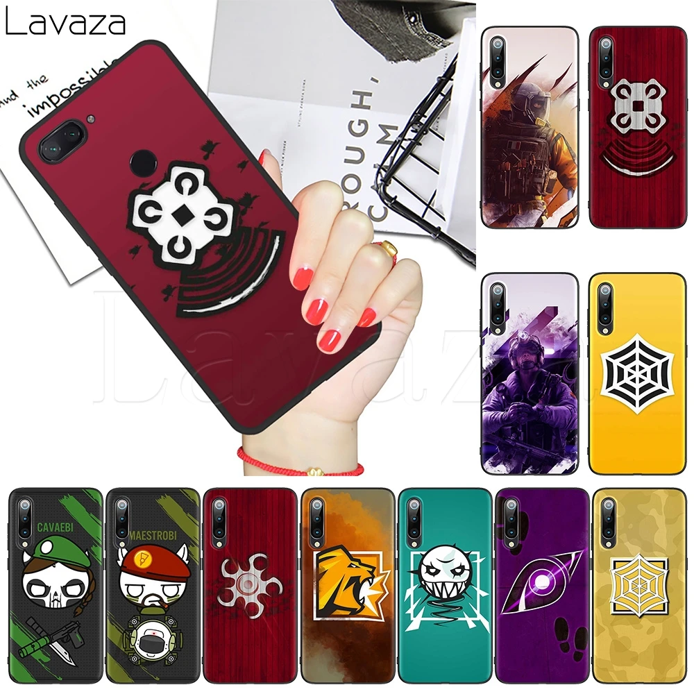 Мягкий силиконовый чехол Lavaza с изображением радуги Six Siege для Redmi Note 4A 4X5 5A 6 6A 7 7A 8 8A