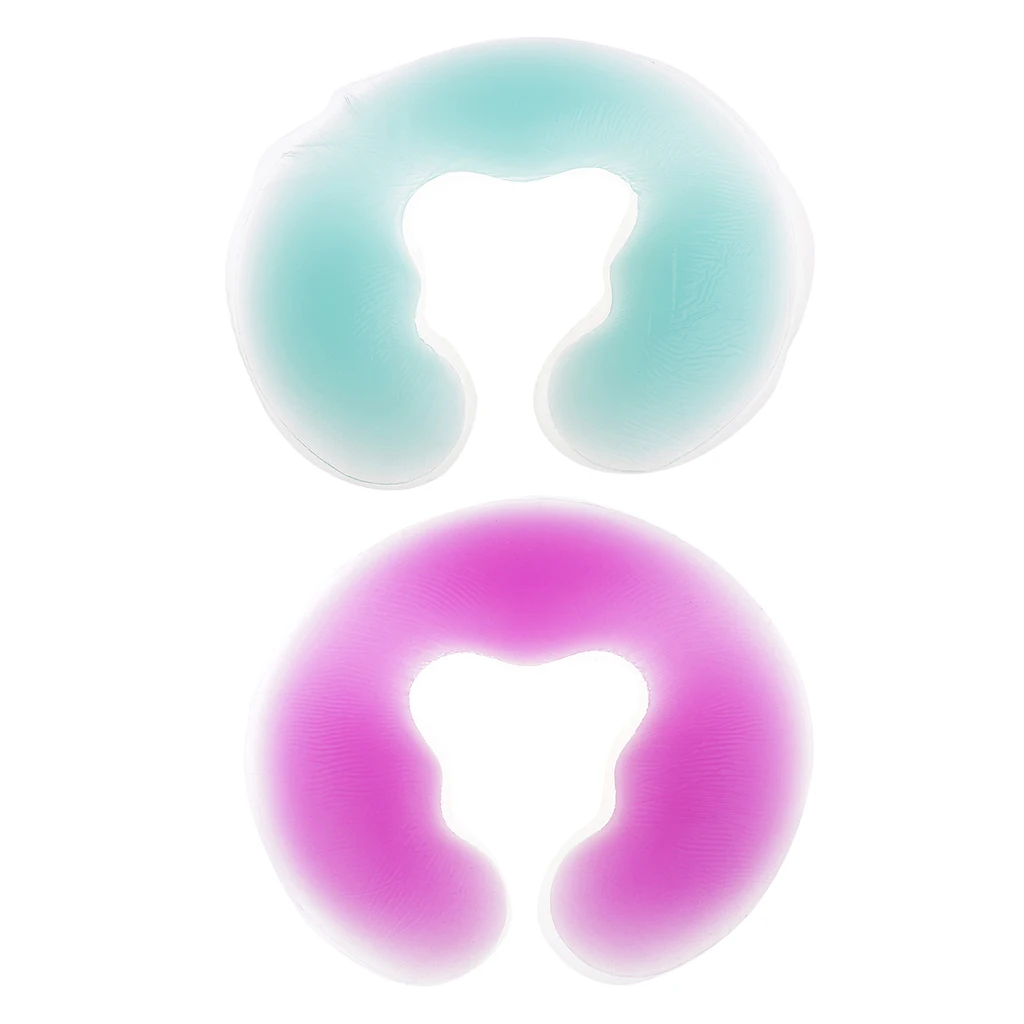 

Salon SPA Massage Bed Silicone Face Pad Relax Cushion Pillow 2 Colors Available