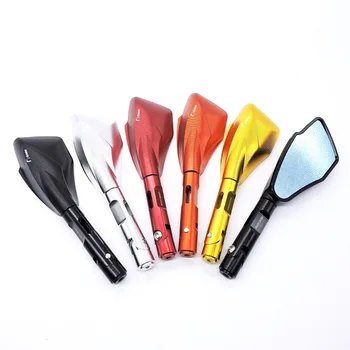 

for Motorcycle Rearview Mirror Full CNC Retrofit Personality Mirror Electric Tricycle Car General Mirror Reversing guan hou jing