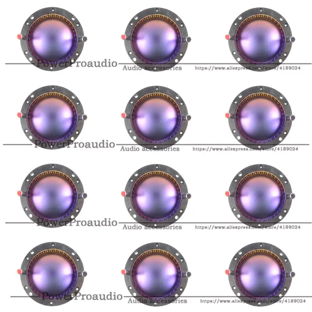 

12 шт. диафрагмы для P Аудио SD-75BF для SD75BN драйвер VC76.2mm синий Титан CCAR плоских проволочных поясов