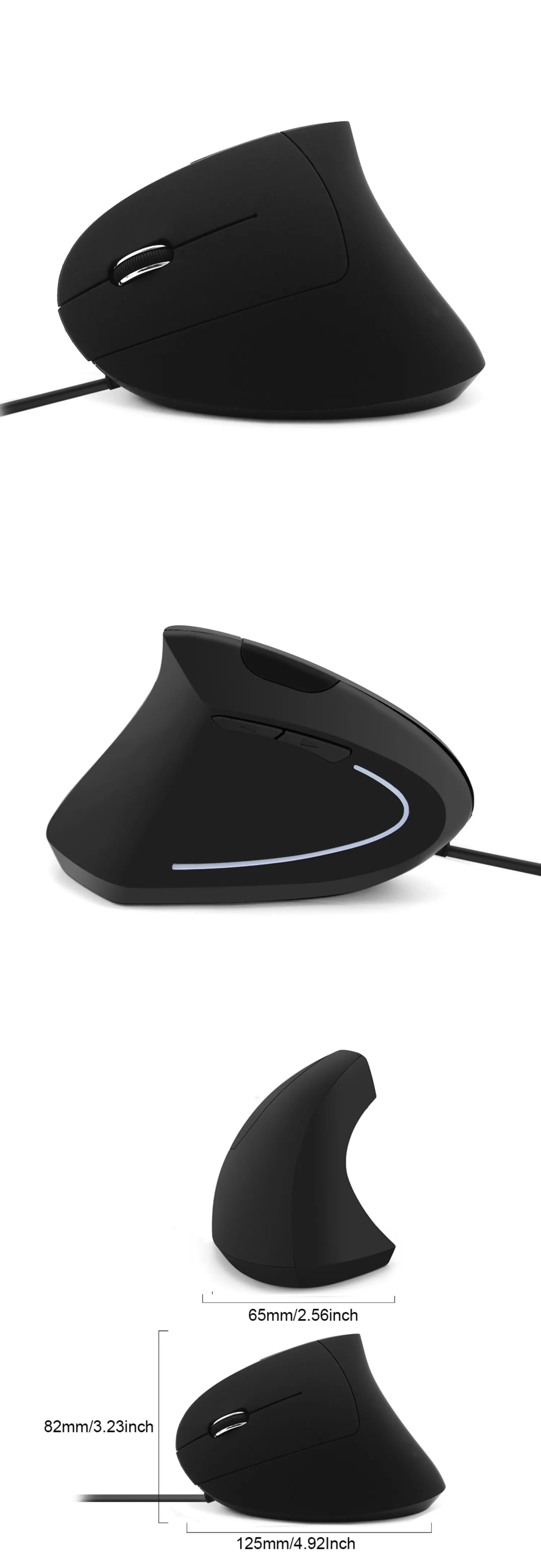 Wireless Gaming Mouse Gamer Mouse For Computer PC Souris Vertical Ergonomic Rechargeable Mice For Laptop Wired USB Mause Raton wifi mouse for pc