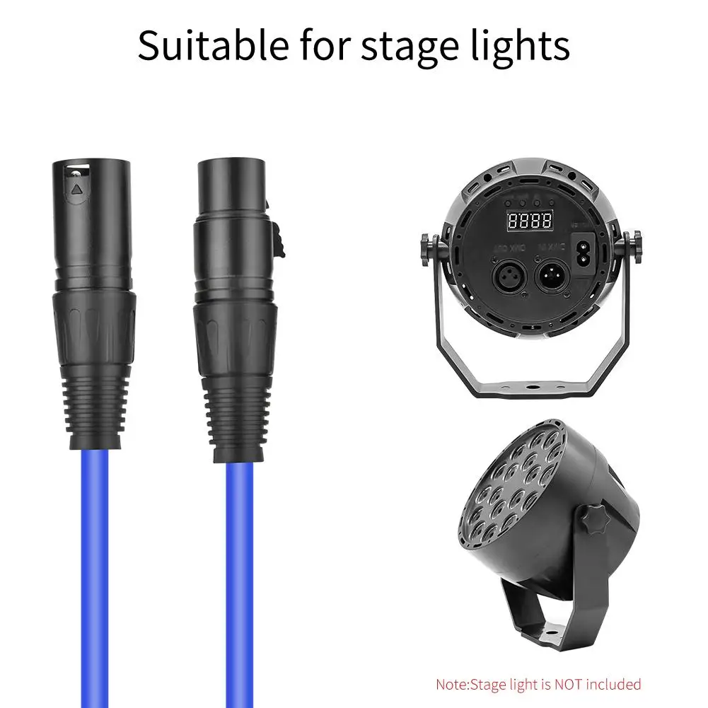 

2020 Newest Professional XLR Wire Male To Female Stage Light Wire Audio Cable Microphone Cable
