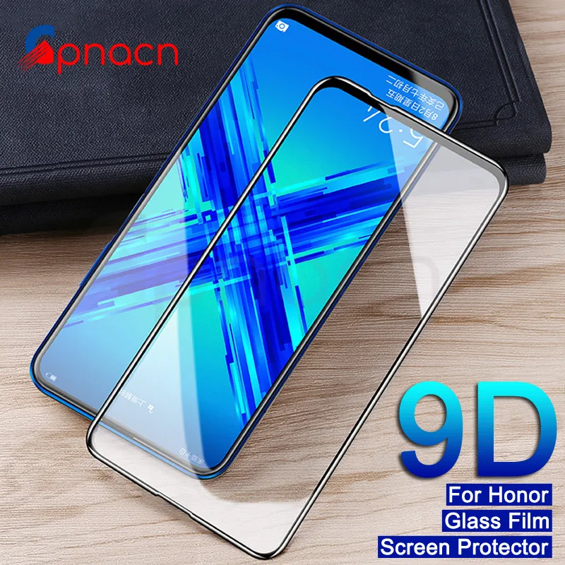 

9D Protective Glass For Huawei Honor 9X 20 20i 10i 9i Tempered Screen Protector Honor 8X 8A 8C V20 V10 V9 Play Glass Film Case