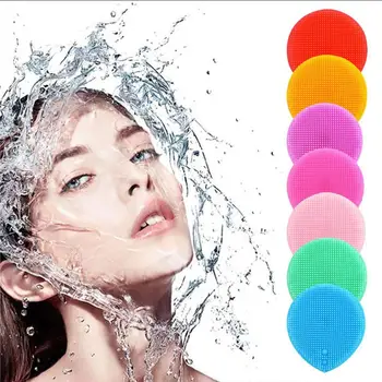 

Manual Face Cleaning Brush Soft Silicone Gentle Clean Skin Baby Massage Skin Deeply Care Tool Brush Washing Baby M9Z3
