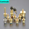 Faucet copper valve core hot and cold water fast opening triangle valve switch ceramic valve core copper head repair parts ► Photo 3/5