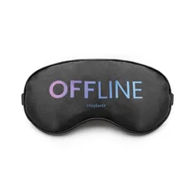 Напрямую от производителя, черно-белого цвета с рисунком, атласный логотип, печать сна, глаза, патч для кормящих глаз, настраиваемый Tra