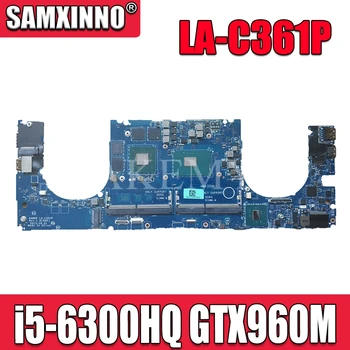 

For DELL XPS 15 9550 Laptop motherboard i5-6300HQ CPU GTX960M GPU LA-C361P Y9N5X 0Y9N5X CN-0Y9N5X DDR4