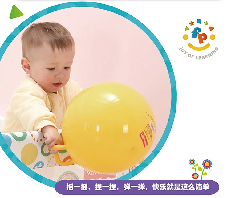 FISHER-PRICE, детские игрушки, мяч, детский мяч, детский слинг, мяч, йо-йо, мягкий мяч для раннего образования, игрушки, От 1 до 3 лет 4