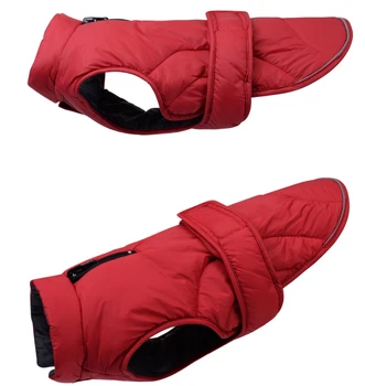 

Dog Winter Vest Pet Clothes Jacket Cotton Padded Warn Dog Outfit Coat Double-sided Wearable Slightly Waterproof Pet Clothing