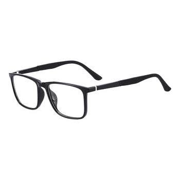 

Fashion Men and Women Square TR90 Full Rim Large Size Optical Frames with Spring Hinge For Prescription Lenses Myopia Reading
