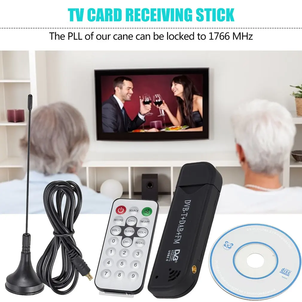 Sdr+ Dab+ Fm Tv Флешка-тюнер dvb-t Rtl2832U+ R820T2 ТВ картоприемник Usb 2,0 цифровой ТВ-тюнер Usb Fm+ Dab+ Dvb-T+ Sdr заглушка палка