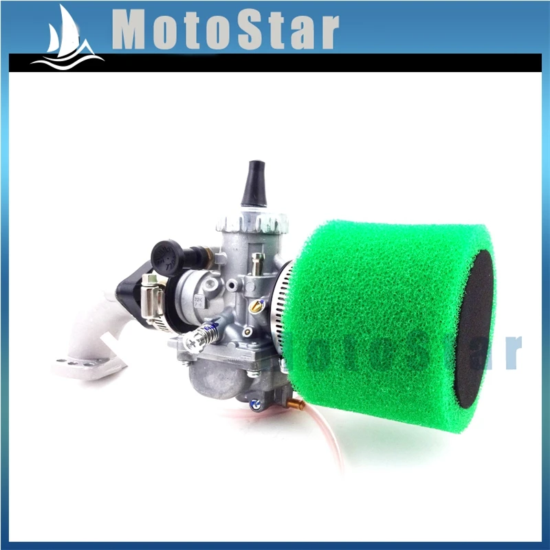 Mikuni VM24 карбюратор 28 мм Carb+ 42 мм воздушный фильтр+ впускная труба Mainfold+ фланец+ прокладка для 140cc 150cc 160cc питбайк