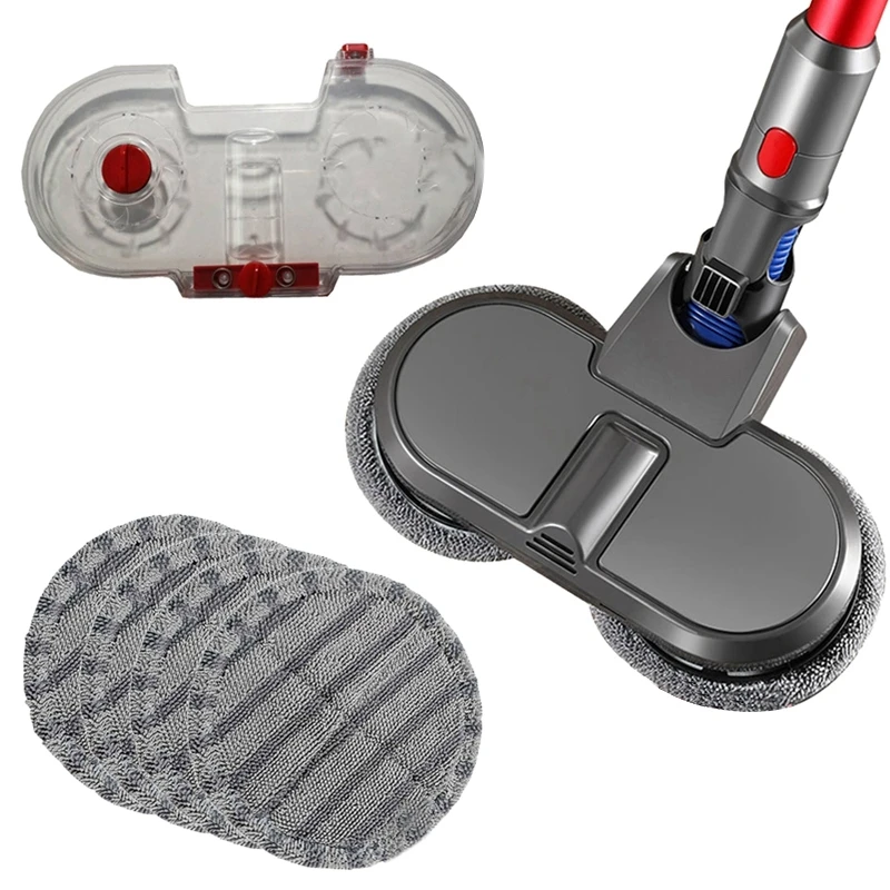 For Dyson Vacuum Cleaner V7 V8 V10 V11 Mop Head Brush Replacement Parts 4Cleaning Cloth Electric Mopping Vacuum Brush Water Tank