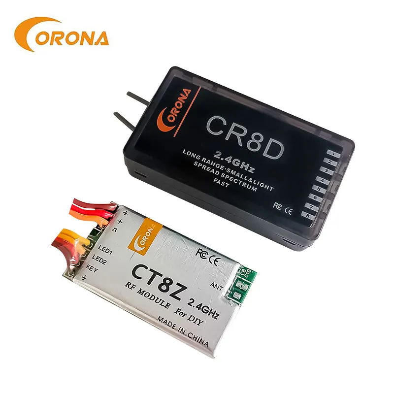 

Corona 2.4Ghz DIY Module CT8Z (DSSS) with CR8D CR6D CR4D CR3D Receiver