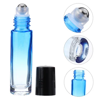 

12pcs Glasses Bottles Practical Convenient Containers Roller Holder for Home Travel