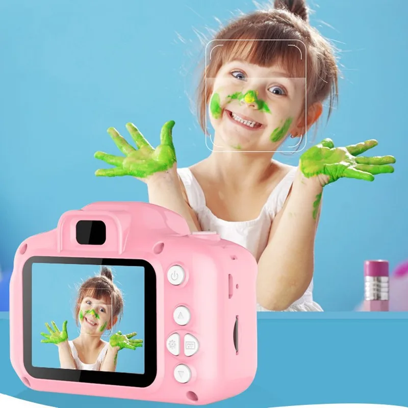 Детская Цифровая камера 2 дюймов hd sports с рисунком героев из мультфильмов; детская игрушечная камера головоломки игрушки
