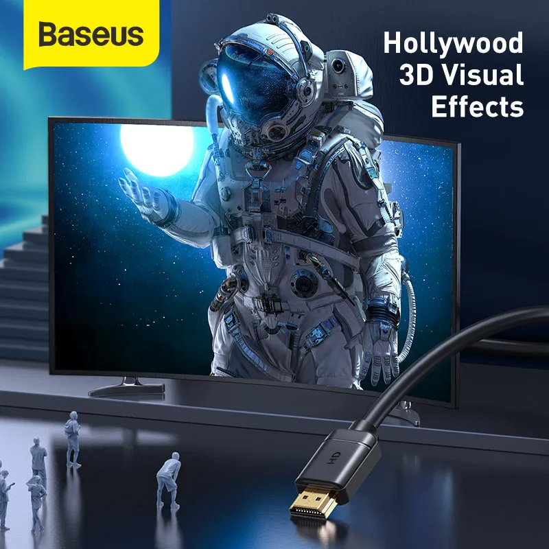 Baseus-HDMI ȣȯ 2.0 ̺, HD to HD ̺,  TV PS4 й, 3m 5m 10m HDMI ȣȯ ̺, 4K 60Hz