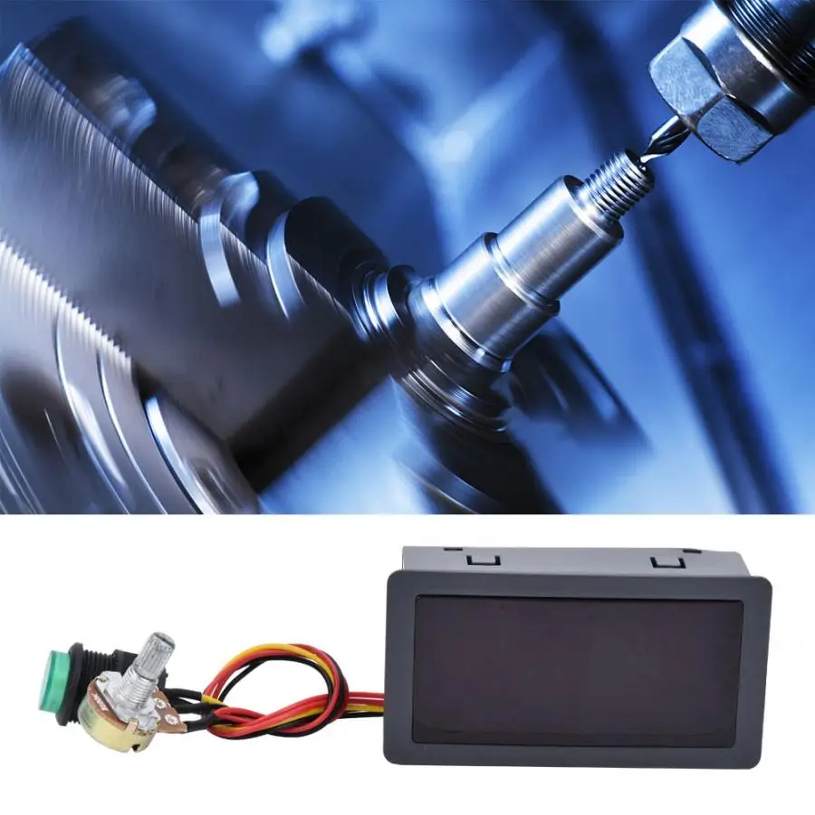 DC 6-30V 12V 24V 8A 16kHz CCM5D Регулируемый PWM регулятор скорости двигателя Цифровой дисплей бесступенчатый регулятор скорости