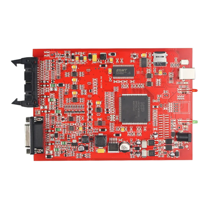 ZOLIZDA KTAG V7.020 красный PCB V2.23 онлайн мастер KESS без жетона лимит KTAG Версия ЕС 4 светодиода ECU чип тюнинг