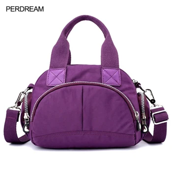 

Nylon bag female bag handbag 2018 new Korean version of the wild shoulder messenger bag nylon bag