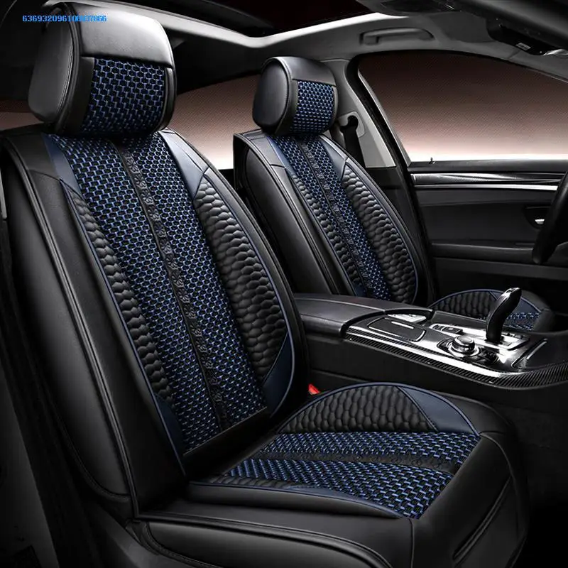

Cartoon Viscose Automobile Seat Cushion JAC Refine S2S3/S5/S2mini/A60 Four Seasons Only All Edges Included Summer Seat Cover