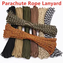 1PC Hot 5M Dia.4mm 9 stand Cores Rope For Survival Parachute Cord Lanyard Climbing Camping Rope Hiking Clothesline
