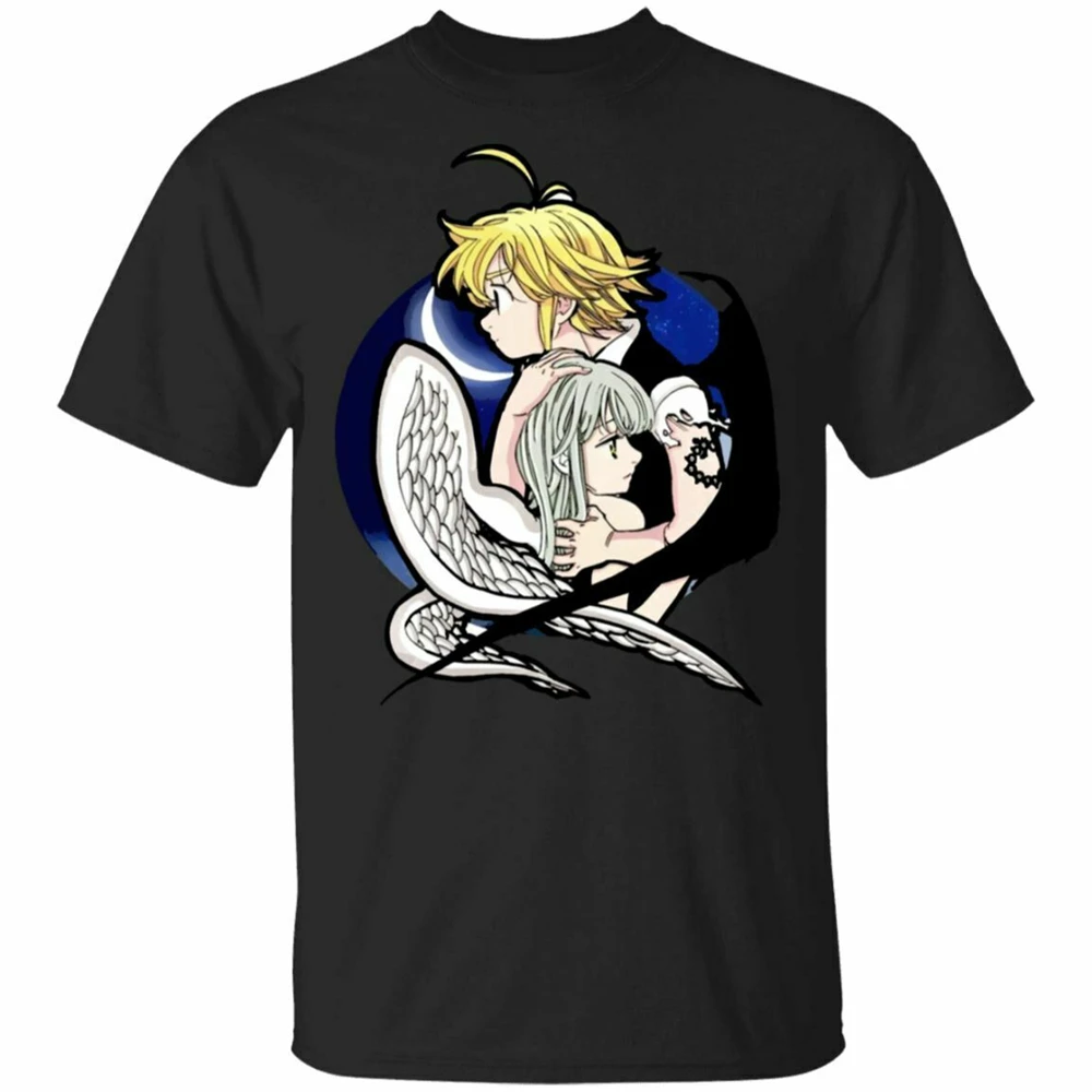 Seven Deadly Sins Anime Manga - Dragon Sin Of wrathh Black темно-синяя футболка S-3Xl крутая Повседневная |