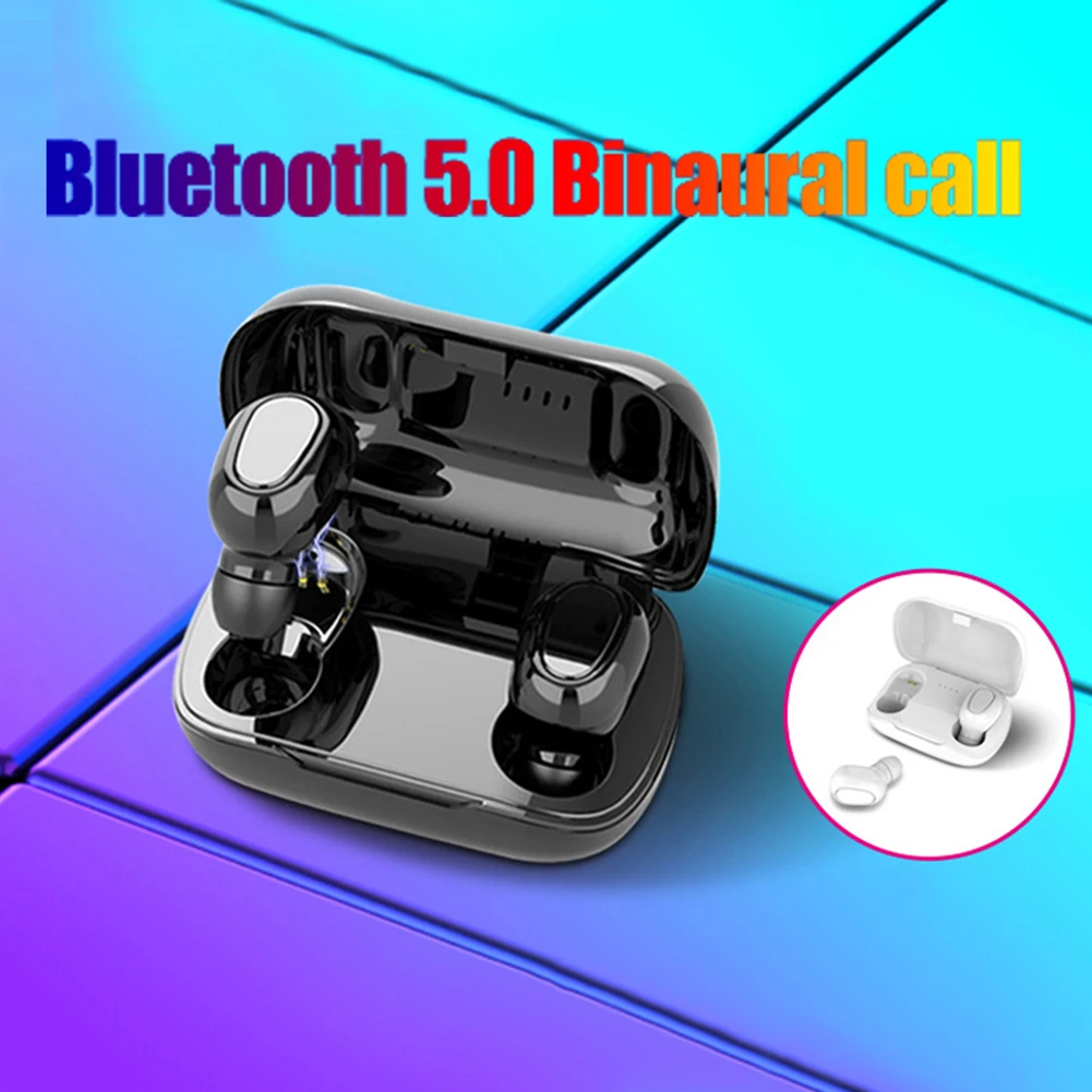 L21 Bluetooth Earphones HIFI Sounds Wireless Earphone Handsfree headset Stereo Gaming Earpiece For iphone Samsung Smart Phones