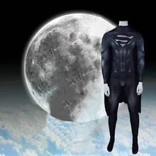 Черный костюм Супермена на все тело, костюм зентай, костюмы для Хэллоуина, Маскарадные костюмы на Рождество для детей, взрослых мужчин и женщин, комбинезон с легендой, Комбинезоны