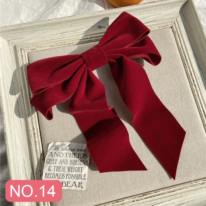 Black Velvet Bow Hair Clip | Accessories Hair Bow Black