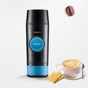 

Electric Portable Coffee Maker Mini Espresso Cafe Maker Handheld Pressure Espresso Capsule Coffee Machine Pressing Home Travel
