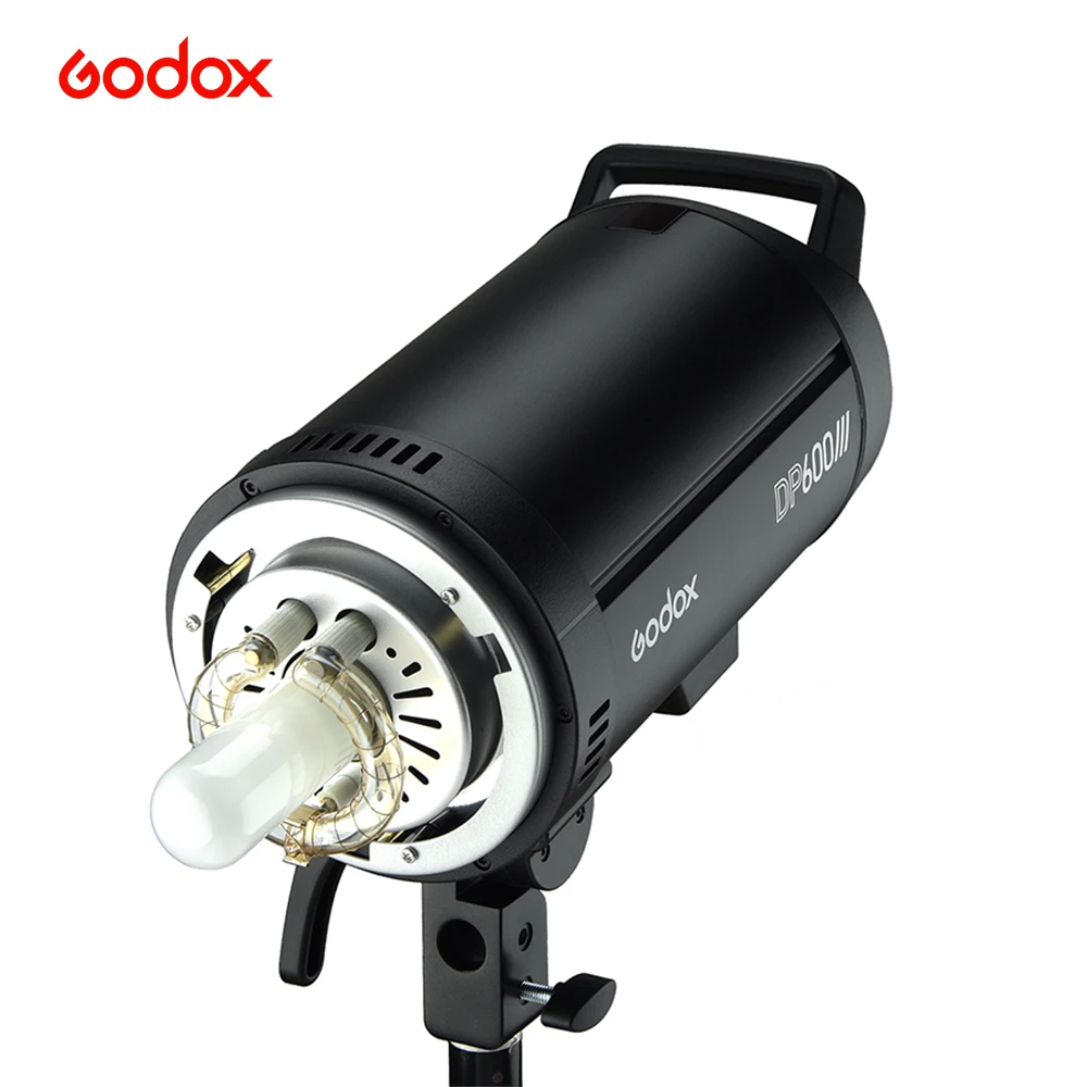 US $339.00 Godox DP600III 600W 24G BuiltIn X System Studio Strobe Flash Light For Photography Lighting Flashlight