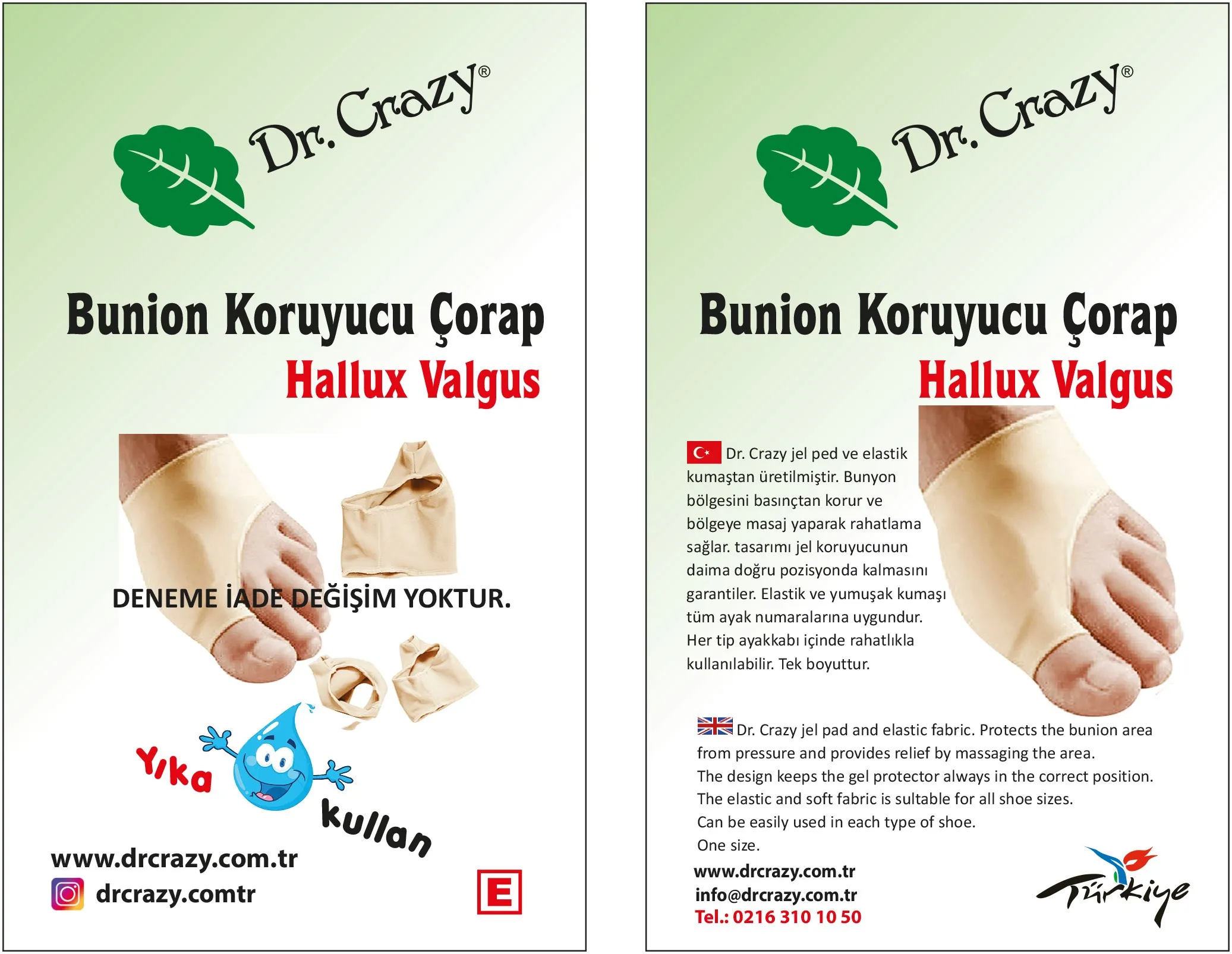 Dr. Crazy Bunion Protective Socks