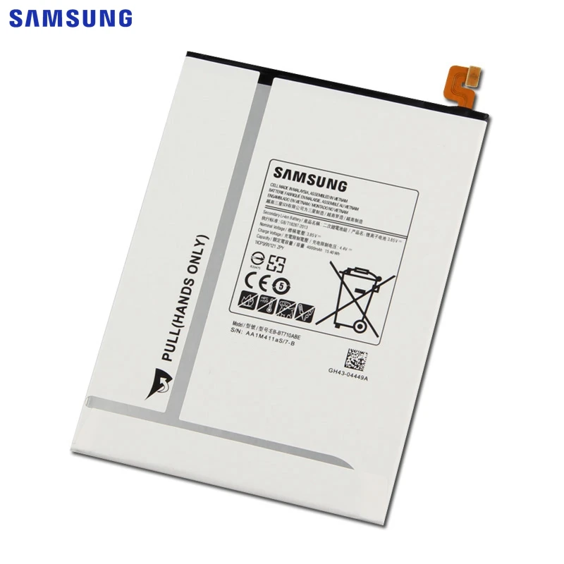 SAMSUNG сменный планшетный аккумулятор EB-BT710ABE для GALAXY Tab S2 8,0 T710 T715 T719C SM T713N 4000 мАч