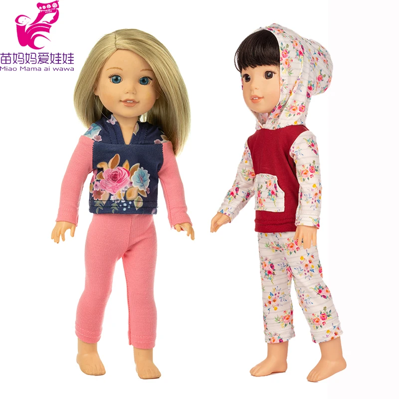 shirt jeans pants for 14.5 inch Wellie Wishers doll clothes Camille Ashlyn Kendall Emerson 38cm 40cm nancy dolls clothes