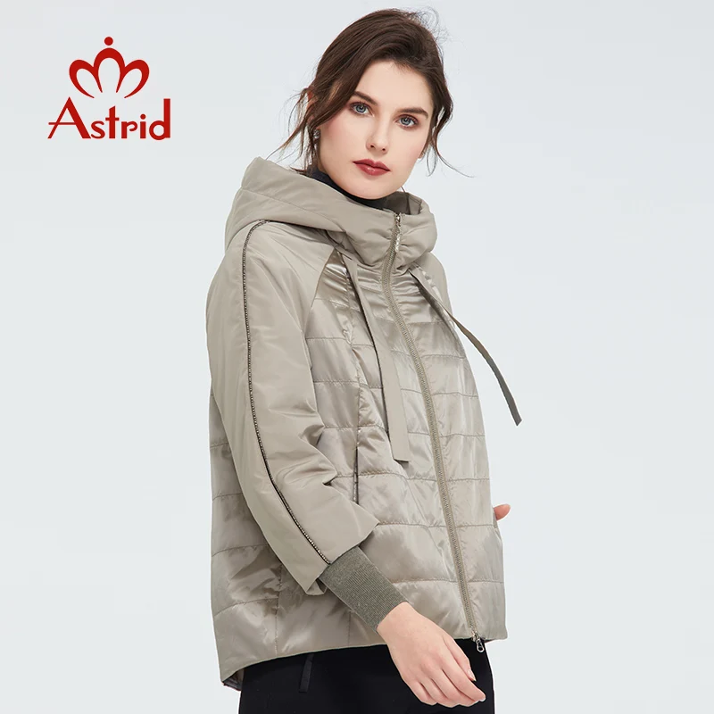 Aster abrigo corto de algodón para mujer, parka informal, cálida, fina, de alta calidad, para primavera y ZM 8601, 2022|Parkas| - AliExpress