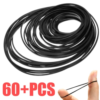 

Universal 60pcs Mix Cassette Tape Replacement Recorder Strap Belt for CD-ROM Video Machines DVD Drive 40-130mm